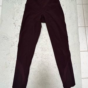 Lululemon, magenta/ purple leggings, size 0, lightweight